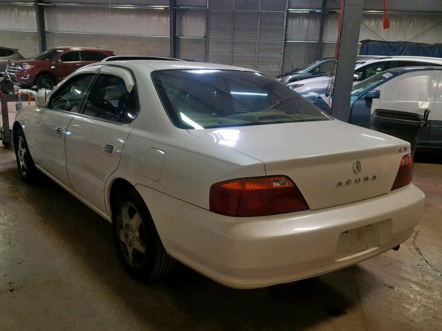 19UUA56601A016476 - 2001 ACURA 3.2TL WHITE photo 3