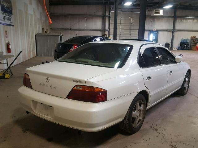 19UUA56601A016476 - 2001 ACURA 3.2TL WHITE photo 4