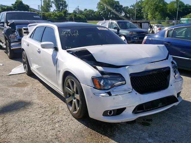 2C3CCAFJ4DH587500 - 2013 CHRYSLER 300 SRT-8 WHITE photo 1