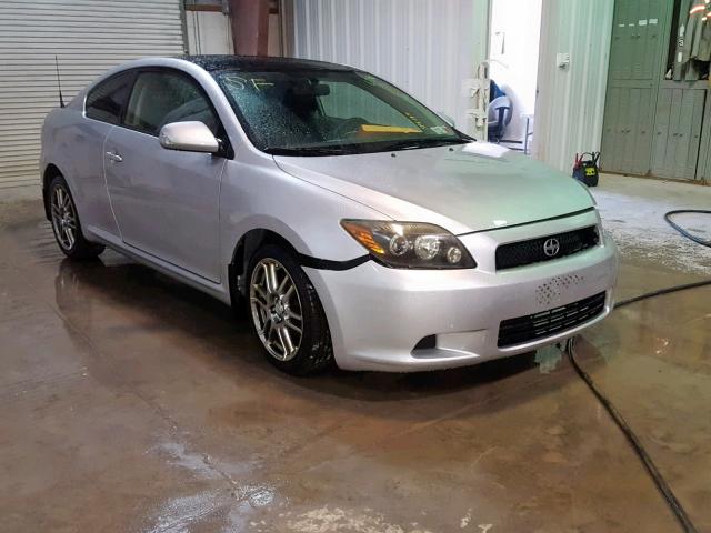 JTKDE167780242625 - 2008 TOYOTA SCION TC SILVER photo 1