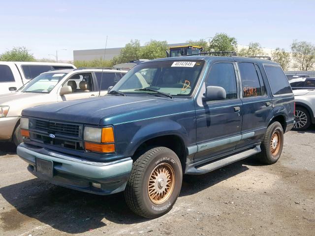 1FMDU34X7RUB09121 - 1994 FORD EXPLORER GREEN photo 2