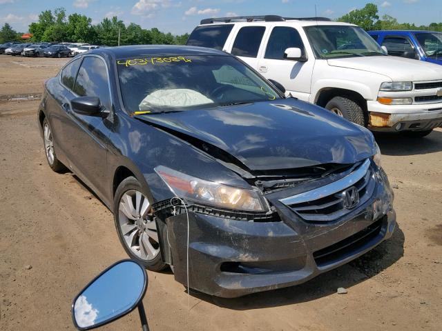 1HGCS1B81BA000507 - 2011 HONDA ACCORD EXL BLACK photo 1