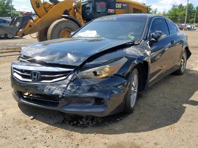 1HGCS1B81BA000507 - 2011 HONDA ACCORD EXL BLACK photo 2