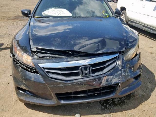 1HGCS1B81BA000507 - 2011 HONDA ACCORD EXL BLACK photo 9