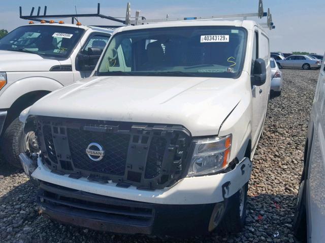 1N6BF0KY2JN802254 - 2018 NISSAN NV 1500 S WHITE photo 2