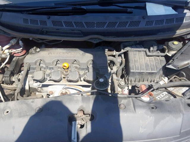 19XFA1F62BE031172 - 2011 HONDA CIVIC LX-S RED photo 7