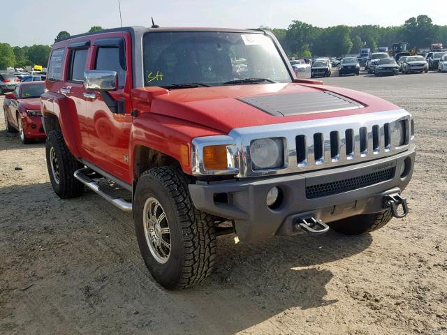 5GTDN136768284495 - 2006 HUMMER H3 RED photo 1