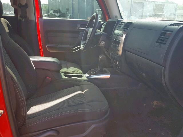 5GTDN136768284495 - 2006 HUMMER H3 RED photo 5