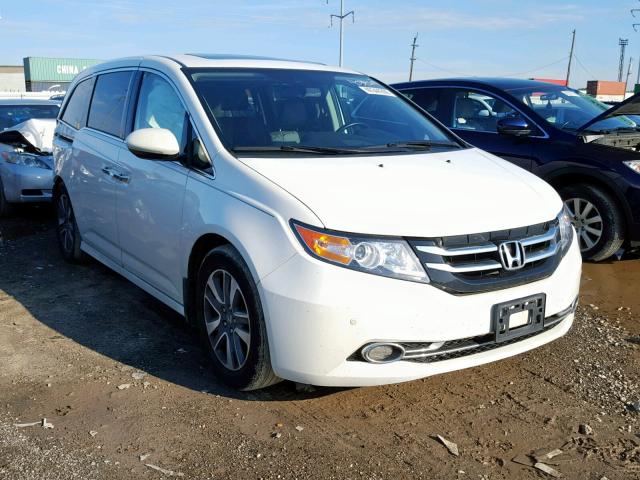 5FNRL5H95EB136843 - 2014 HONDA ODYSSEY TO WHITE photo 1