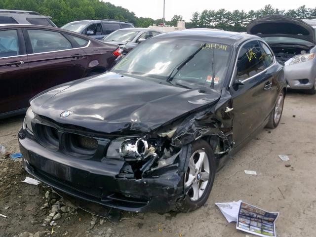 WBAUP735X9VK76129 - 2009 BMW 128 I BLACK photo 2