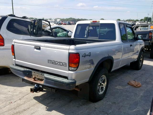 4F4DR17X1RTM04282 - 1994 MAZDA B4000 CAB SILVER photo 4