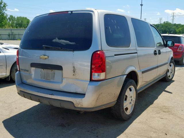 1GNDV23L36D137849 - 2006 CHEVROLET UPLANDER L 银色 照片 4