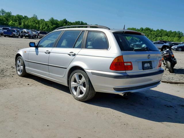 WBAEP33494PF04206 - 2004 BMW 325 XIT SILVER photo 3