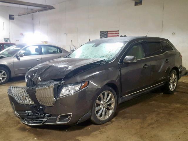 2LMHJ5AT5BBJ54825 - 2011 LINCOLN MKT BLACK photo 2