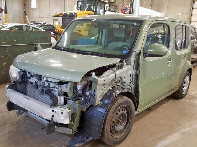 JN8AZ28R19T127171 - 2009 NISSAN CUBE BASE GREEN photo 2