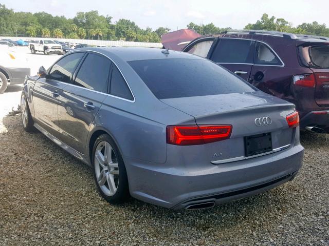 WAUDFAFC8GN020403 - 2016 AUDI A6 PREMIUM GRAY photo 3