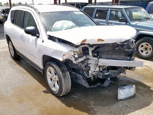 1J4NF1FB8BD201766 - 2011 JEEP COMPASS SP თეთრი ფოტო 1