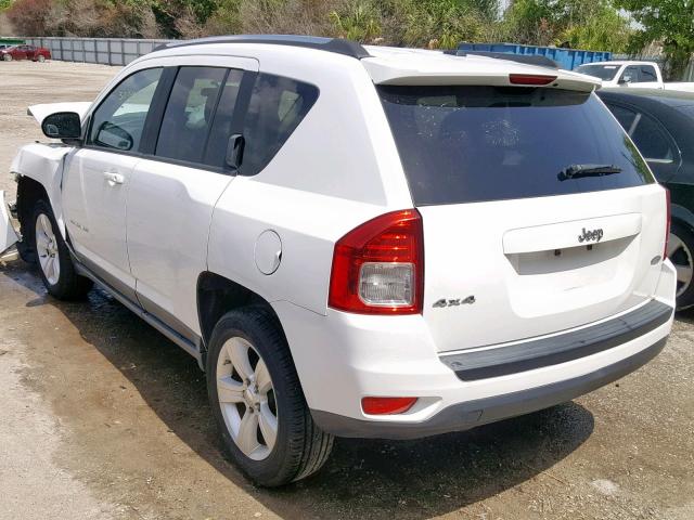 1J4NF1FB8BD201766 - 2011 JEEP COMPASS SP თეთრი ფოტო 3