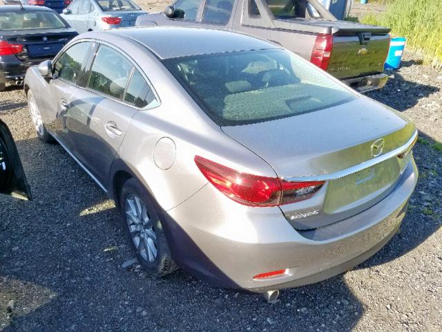 JM1GJ1U53F1192539 - 2015 MAZDA 6 SPORT GRAY photo 3