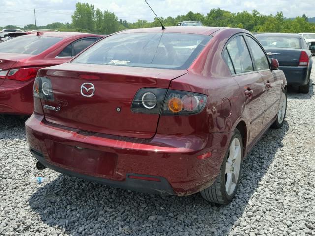 JM1BK323061413387 - 2006 MAZDA 3 S RED photo 4