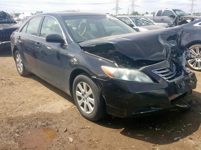 4T1BB46K89U094245 - 2009 TOYOTA CAMRY HYBR BLACK photo 1