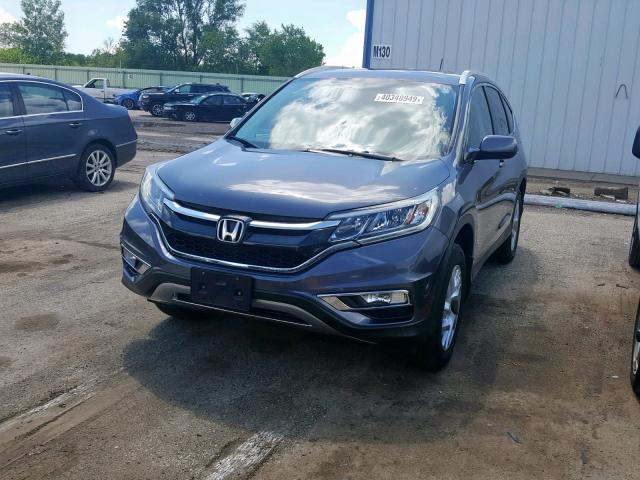 5J6RM4H70GL053658 - 2016 HONDA CR-V EXL GRAY photo 2