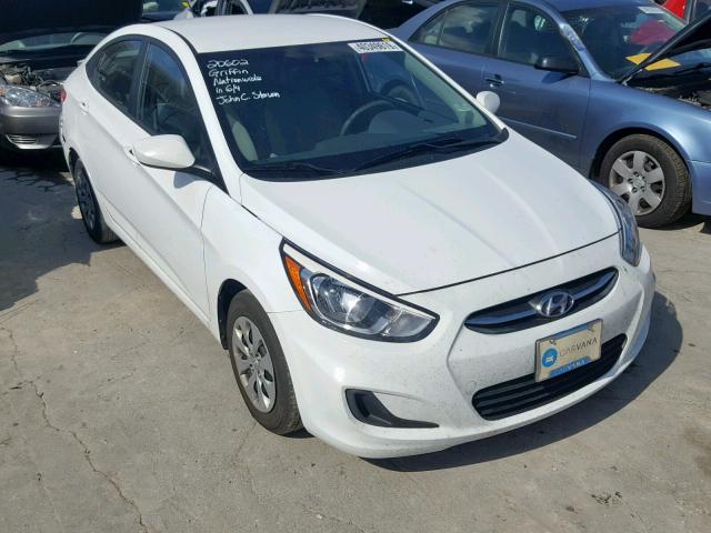 KMHCT4AE6HU237517 - 2017 HYUNDAI ACCENT SE WHITE photo 1