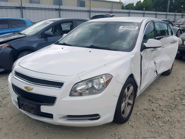 1G1ZC5E00CF301592 - 2012 CHEVROLET MALIBU 1LT თეთრი ფოტო 2