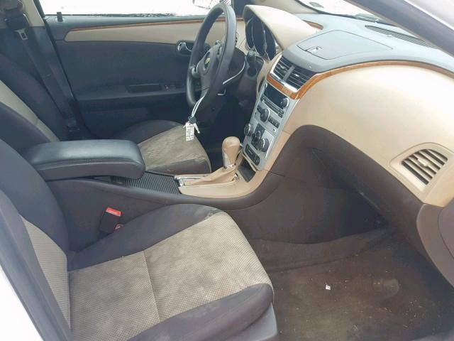 1G1ZC5E00CF301592 - 2012 CHEVROLET MALIBU 1LT თეთრი ფოტო 5