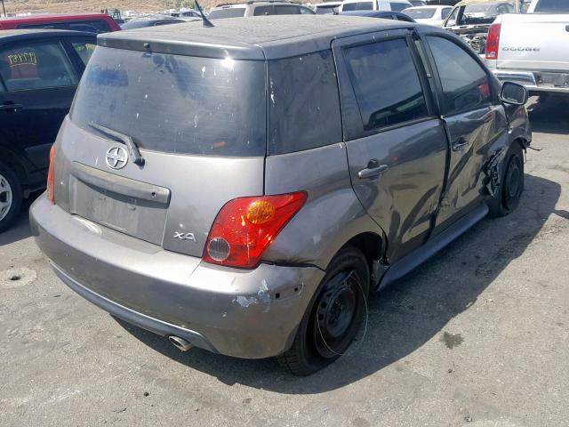 JTKKT624240046172 - 2004 TOYOTA SCION XA GRAY photo 4