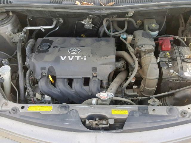 JTKKT624240046172 - 2004 TOYOTA SCION XA GRAY photo 7