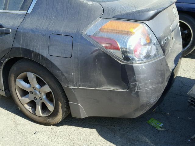 1N4CL21E68C185603 - 2008 NISSAN ALTIMA HYB GRAY photo 9