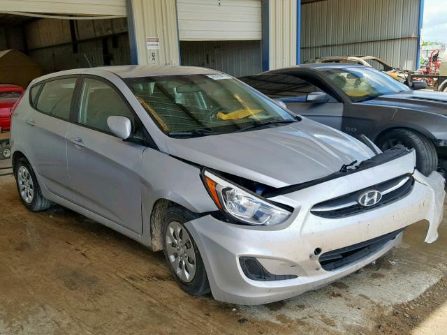 KMHCT5AE3GU251587 - 2016 HYUNDAI ACCENT SE SILVER photo 1