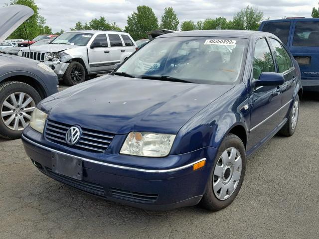 3VWRK69M64M020974 - 2004 VOLKSWAGEN JETTA GL BLUE photo 2