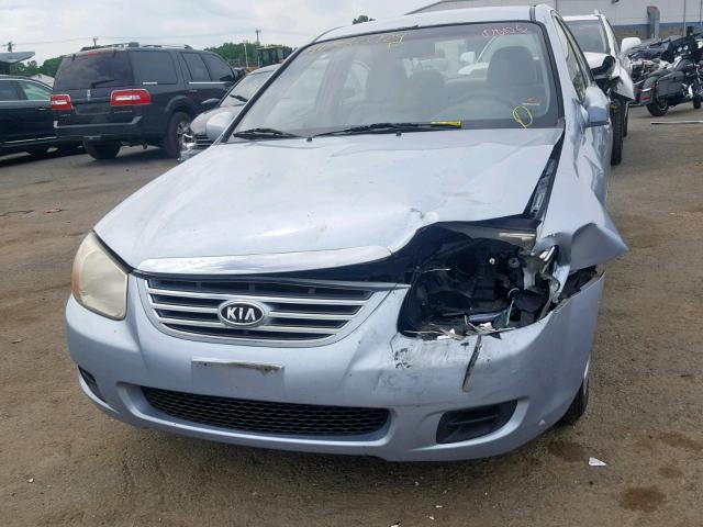 KNAFE122375454964 - 2007 KIA SPECTRA EX SILVER photo 9