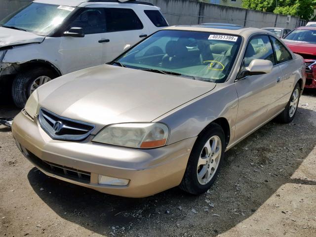 19UYA42441A015914 - 2001 ACURA 3.2CL GOLD photo 2