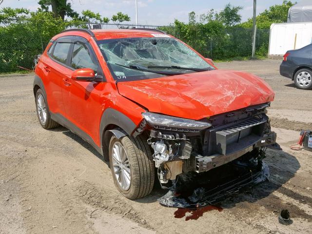 KM8K22AA4JU166730 - 2018 HYUNDAI KONA SEL ORANGE photo 1