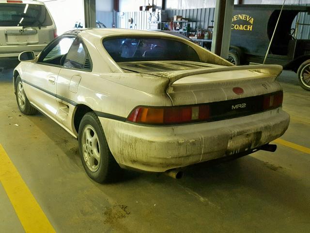 JT2SW21N4M0008694 - 1991 TOYOTA MR2 SPORT WHITE photo 3