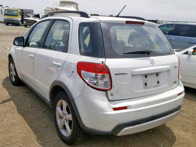 JS2YB413775109135 - 2007 SUZUKI SX4 WHITE photo 3