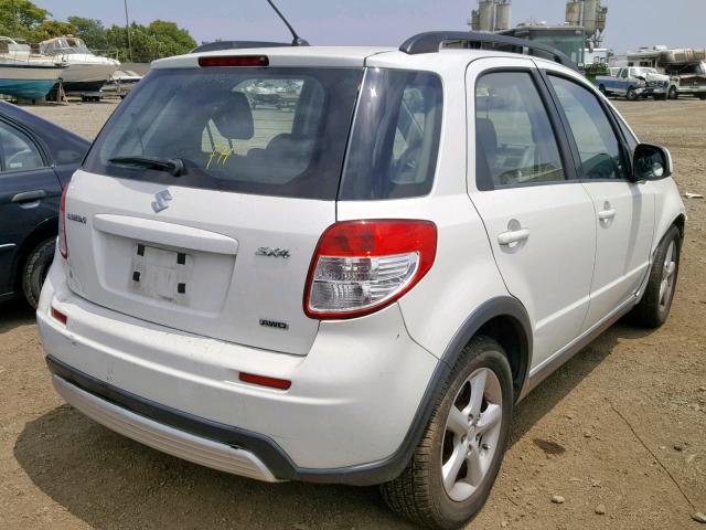 JS2YB413775109135 - 2007 SUZUKI SX4 WHITE photo 4