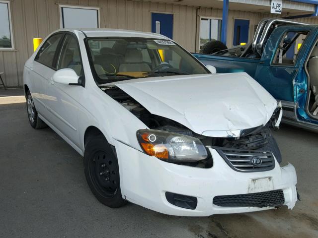 KNAFE222395612048 - 2009 KIA SPECTRA EX WHITE photo 1