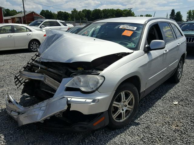 2A8GF68X57R224309 - 2007 CHRYSLER PACIFICA T SILVER photo 2