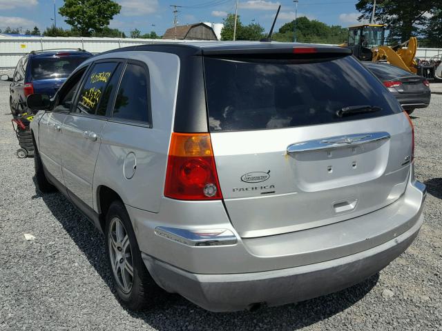 2A8GF68X57R224309 - 2007 CHRYSLER PACIFICA T SILVER photo 3