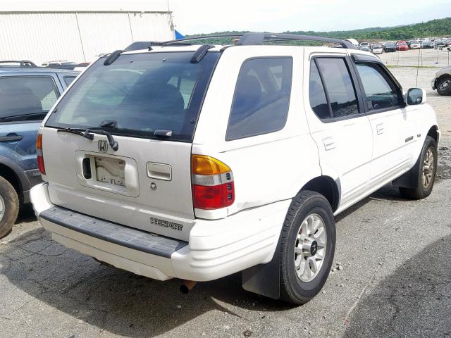 4S6CK58WX14416969 - 2001 HONDA PASSPORT E თეთრი ფოტო 4