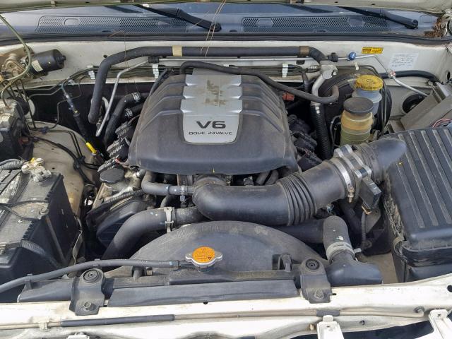 4S6CK58WX14416969 - 2001 HONDA PASSPORT E თეთრი ფოტო 7