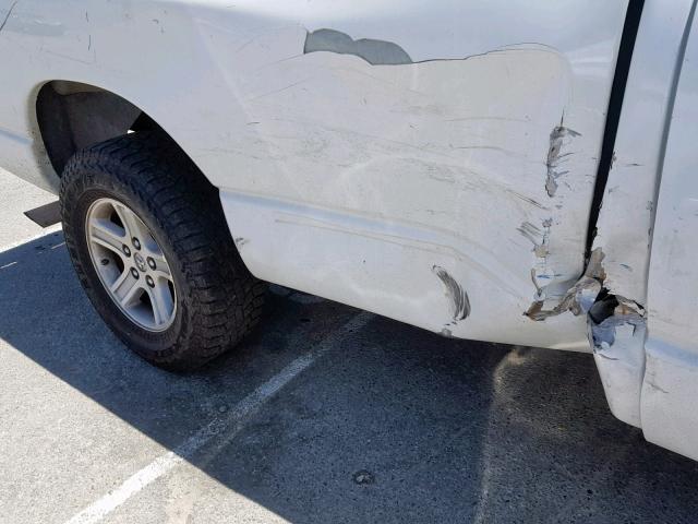 1D7HA18278J134947 - 2008 DODGE RAM 1500 S WHITE photo 9