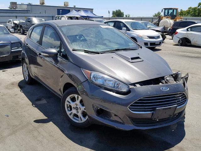 3FADP4EJ3FM175604 - 2015 FORD FIESTA SE GRAY photo 1