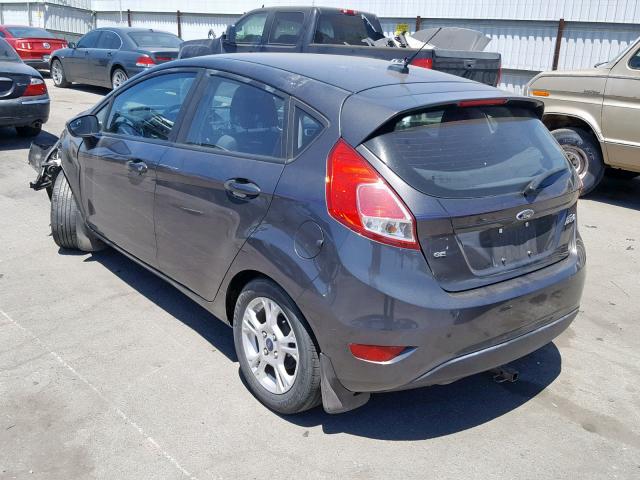 3FADP4EJ3FM175604 - 2015 FORD FIESTA SE GRAY photo 3