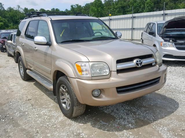 5TDBT48A67S277795 - 2007 TOYOTA SEQUOIA LI TAN photo 1