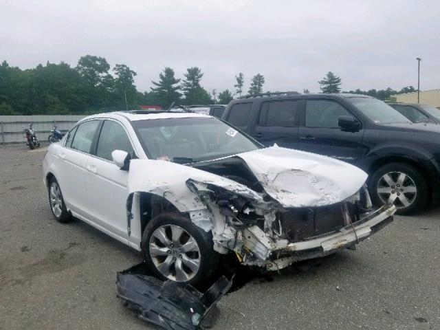 1HGCP26808A129381 - 2008 HONDA ACCORD EXL WHITE photo 1